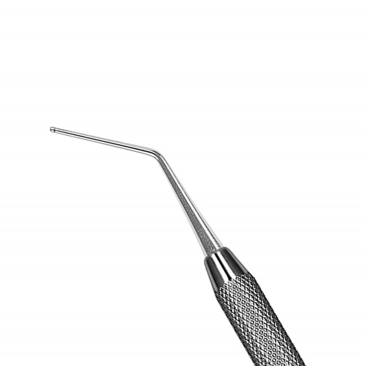 Abou Rass Apical Burnisher Endodontic Explorer, Angled, Long Shank, 1.00mm