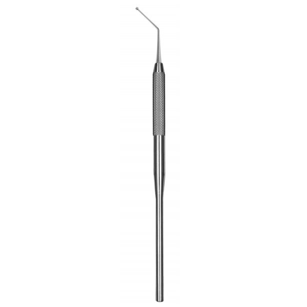 Abou Rass Apical Burnisher Endodontic Explorer, Angled, Long Shank, 1.50mm