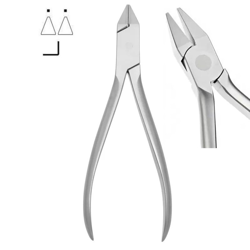 Adam Orthodontics Dental Pliers for Hooks, Wire Bending Loop Arch Forming Pliers, 13cm