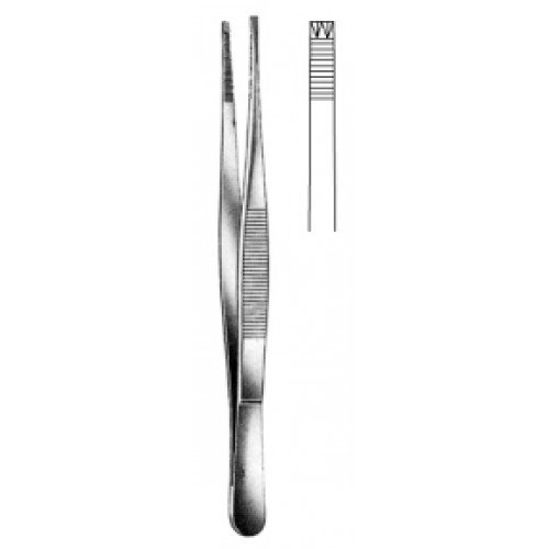 Adlerkreutz Tissue Forceps, 2×3 Teeth, 15cm
