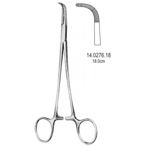 Adson Baby Hemostatic Forceps, Curved, 18cm