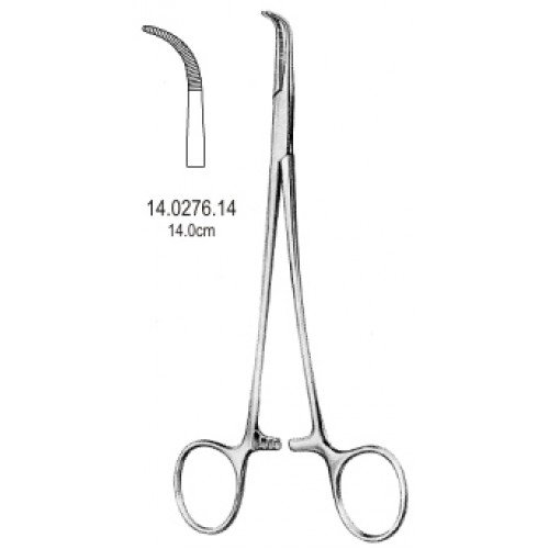 Adson Baby Ligature Forceps short Curved 14cm