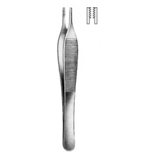 Adson Brown Tissue Forceps 7×7 Teeth, 12cm