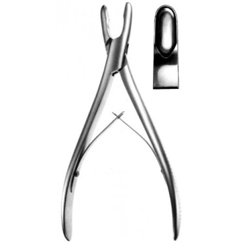 Adson Cranial Rongeur Straight jaw 8mm wide 21cm