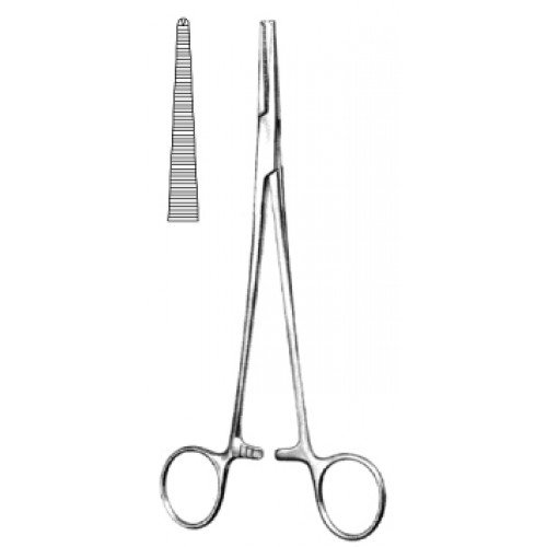 Adson Hemostatic Forceps, Straight, 1×2 Teeth, 18cm