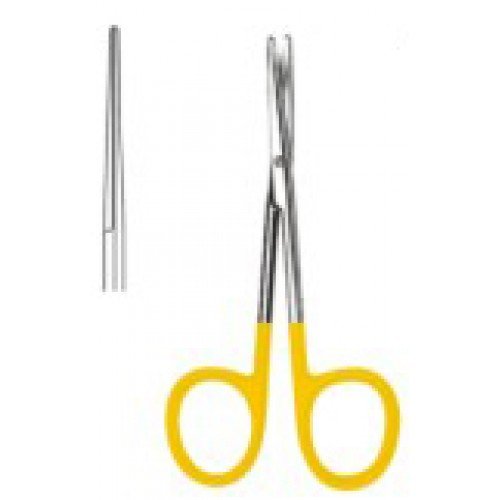 Baby Metzenbaum Scissors Straight blunt 11.5cm Tungsten Carbide
