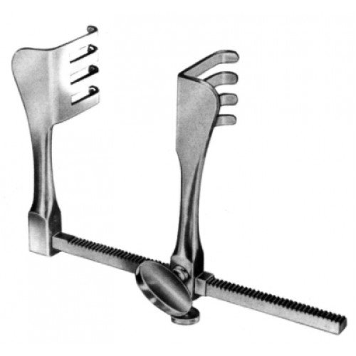 Badgley Hemilaminectomy Retractor 60x44x165mm