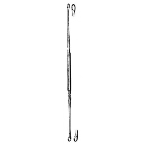 Barker Ear Curette double 17cm