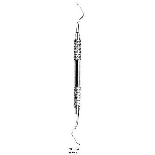 Barnhart Curette, Hollow Handle, Fig. 1/2