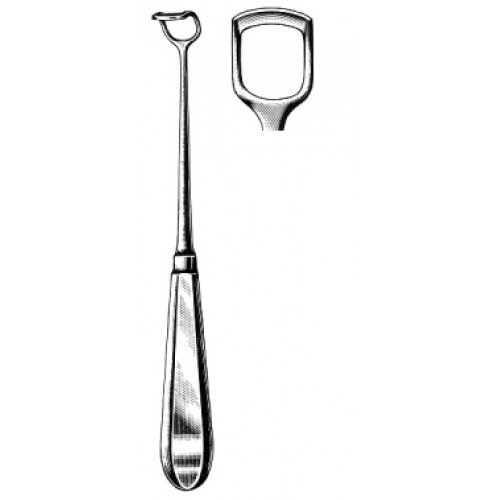 Beckmann Adenoid Curette 15mm angled 22cm Fig.2
