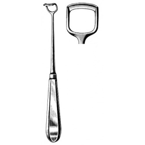 Beckmann Adenoid Curette 19mm angled 22cm Fig.4