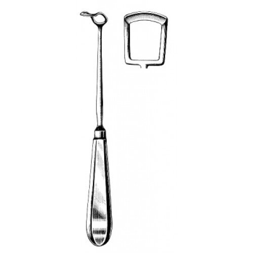 Beckmann Adenoid Curette 20mm, 22cm Fig.4