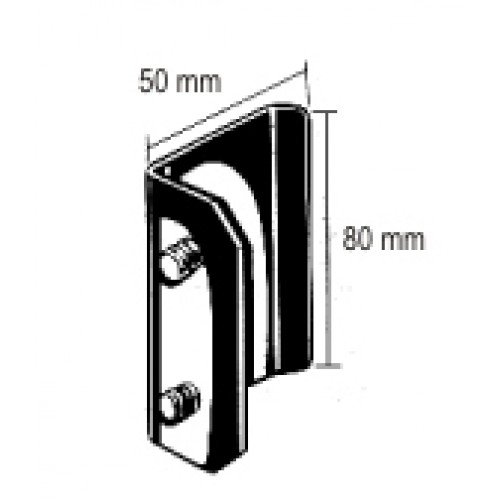 Blade/Finochietto Spreader 50x80mm pair Aluminium
