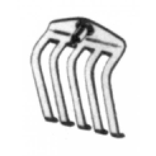 Blade for Temple-Fay-Ulrich Retractor 5 prongs, 60mm