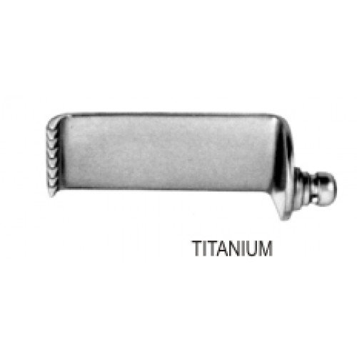 Blades Lateral for Caspar Retractor 30x23mm (Titanium)