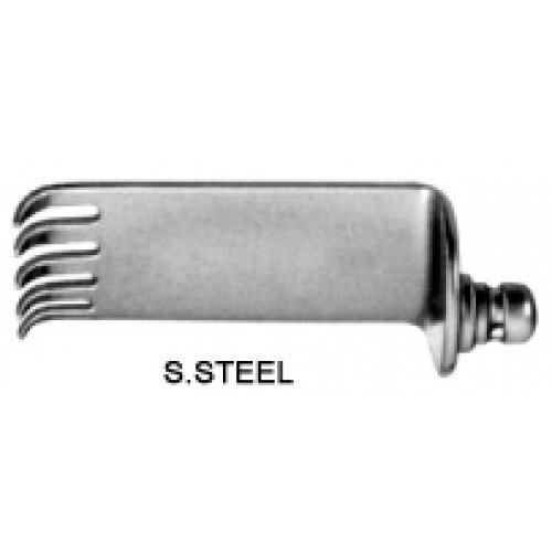 Blades Medial for Caspar Retractor 75x23mm