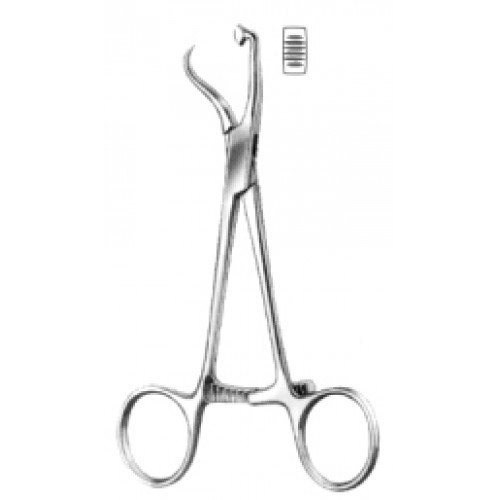 Bone Holding Forceps for finger plates 12cm
