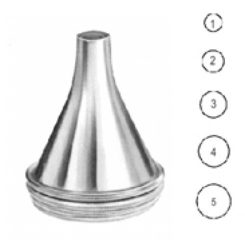 Boucheron Ear Speculum 4mm to 8mm, Set of 5