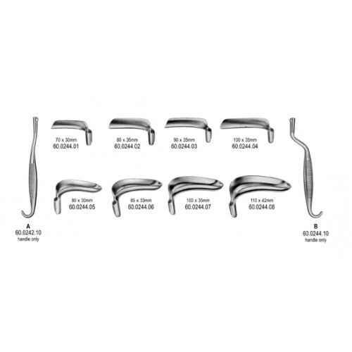 Bozemann Vaginal Speculum complete set