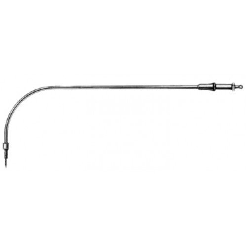 Bruenings Extension Tube Curved, 20cm