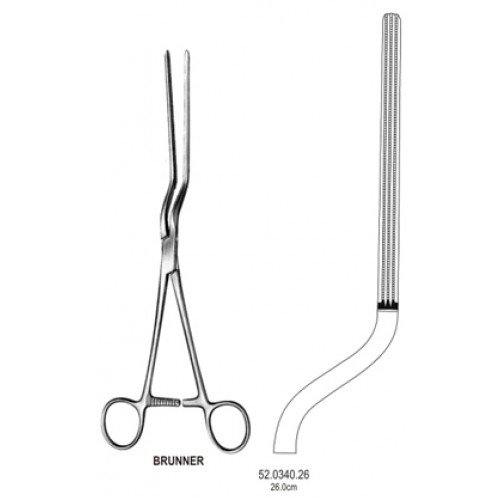 Brunner Atruma Intestinal Clamp, 26cm
