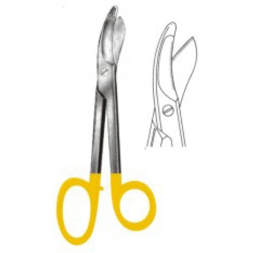 Bruns Plaster Shear 23cm Tungsten Carbide