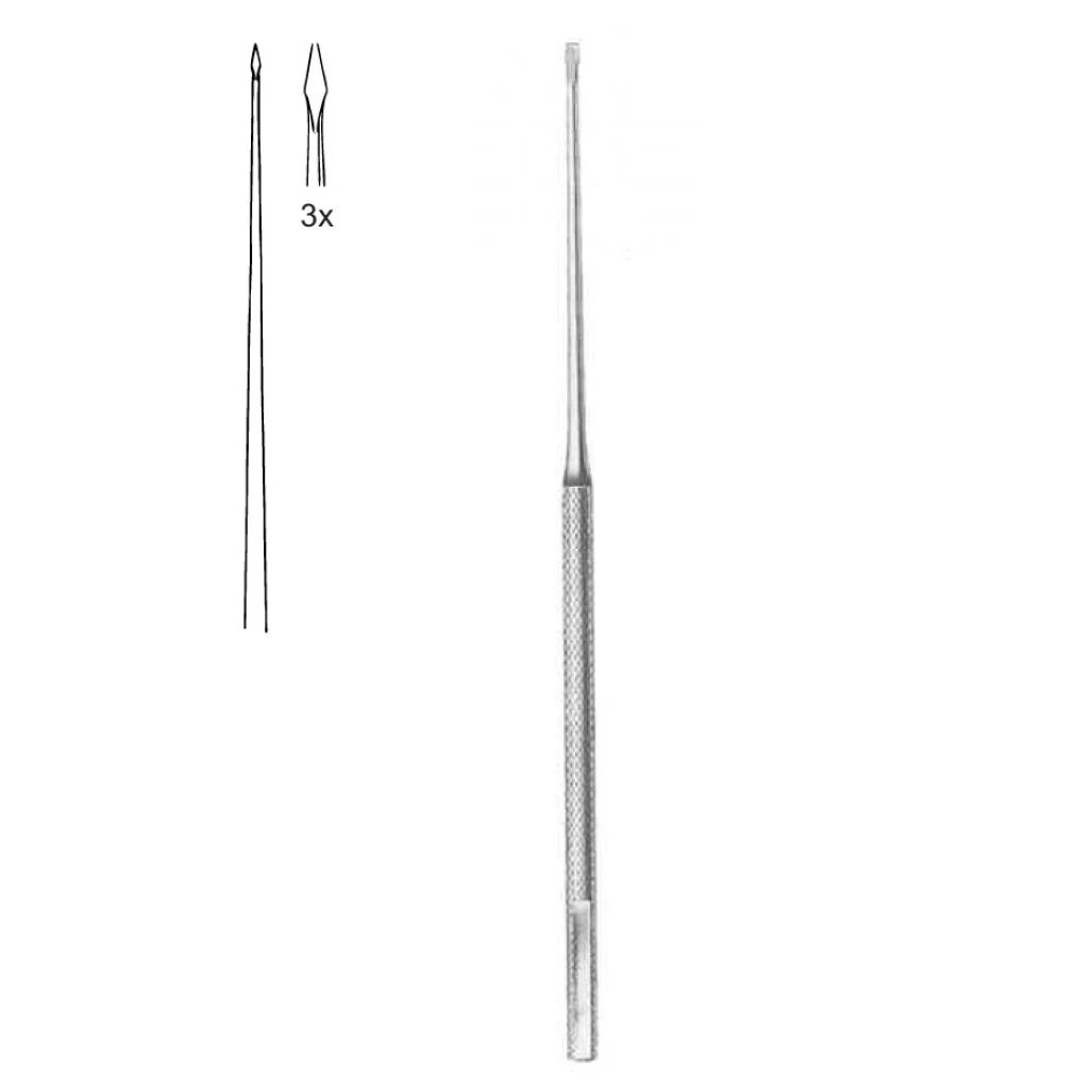 Buckingham Footplate Hand Instrument, Hand Drill, Sharp, 0.5mm, Fig.1