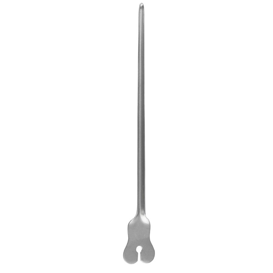Butterfly Dental Grooved Director with Plain Tip/End and Tongue Tie (Physical Therapy), 20cm