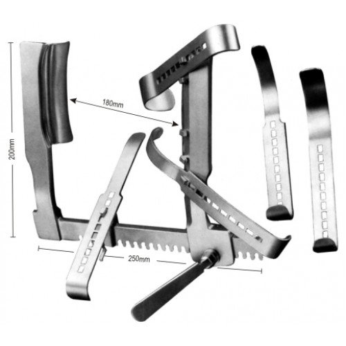 Carpentier’s Thoracic Retractor Adult 18cm