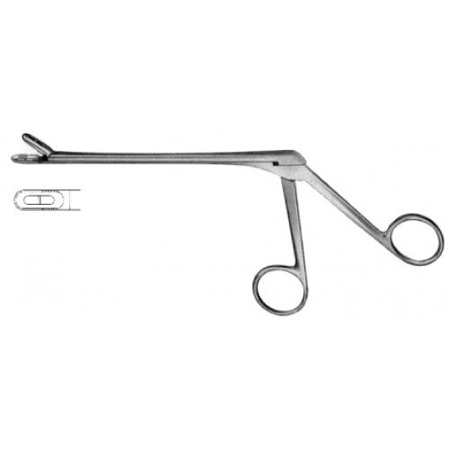 Caspar Laminectomy Rongeur Straight 5x14mm, 18.5cm