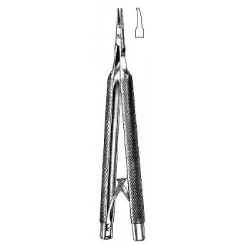 Castroviejo Barraquer Needle Holder Curved 12cm
