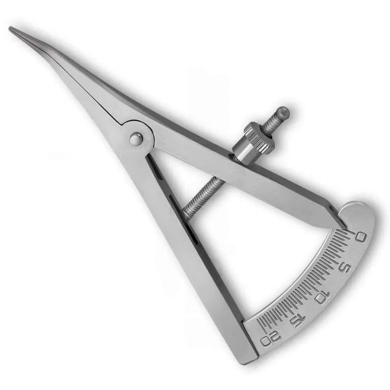 Castroviejo Caliper and Marker With Double Sided Scale, 8.90cm