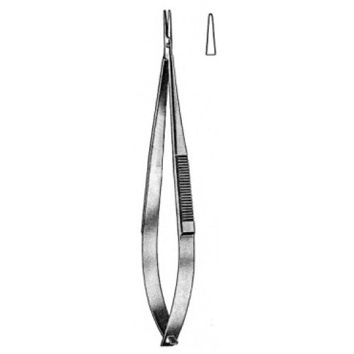Castroviejo Needle Holder, Straight, without Catch, 14cm