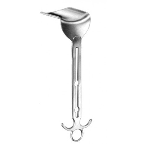 Centre Blade for Balfour Abdominal Retractor, Flat, 100x70mm