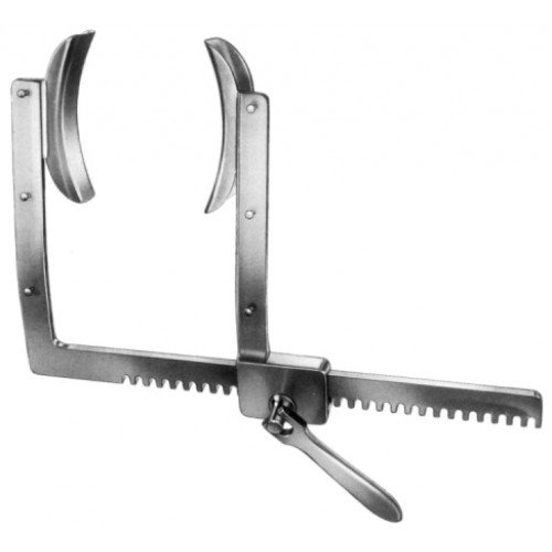 Chevalier Rib Spreader 27x100mm, 19cm Complete