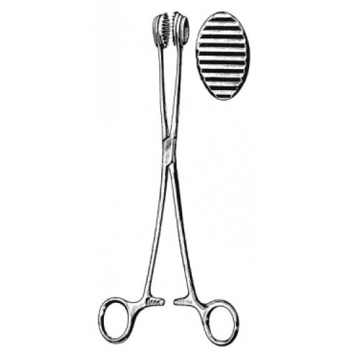 Childs Intestinal Holding Forceps, 24cm