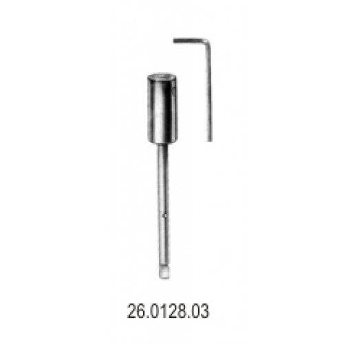 Chuck and Key only for wire drill guide