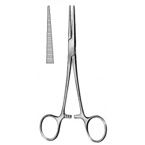 Coller-Crile Haemostatic Artery Forceps, Straight, Delicated, 14cm