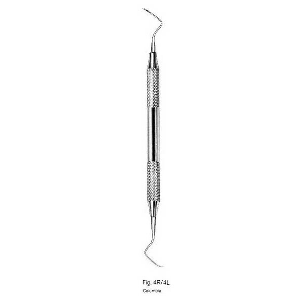 Columbia Curette, Hollow Handle, Fig. 4R/4L