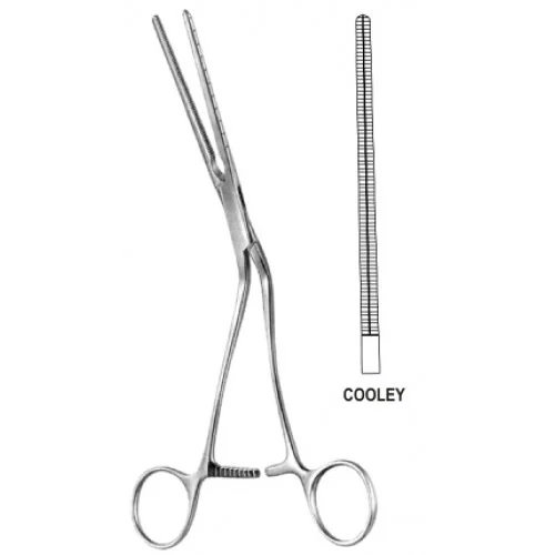 Cooley Iliac Atraumatic Clamp, 30° Degree (60° Degree), 25cm