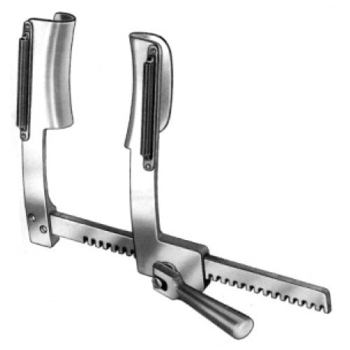 Cooley Rib Spreader adult 35x100x180mm Aluminium