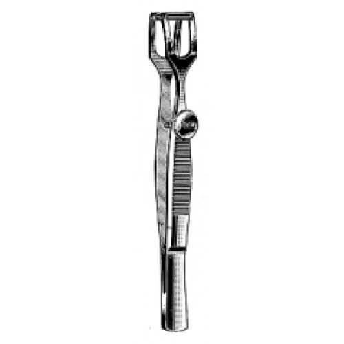 Cottle Columella Forceps with adjusting Screw, 11cm