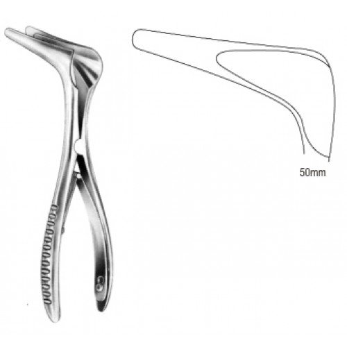 Cottle Nasal Speculum 50mm 14cm
