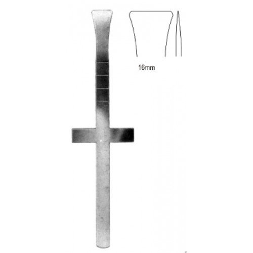 Cottle Osteotome cross handle 16mm 18cm