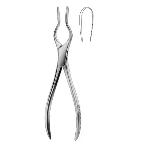 Cottle Walsham Septum Forceps left 23cm