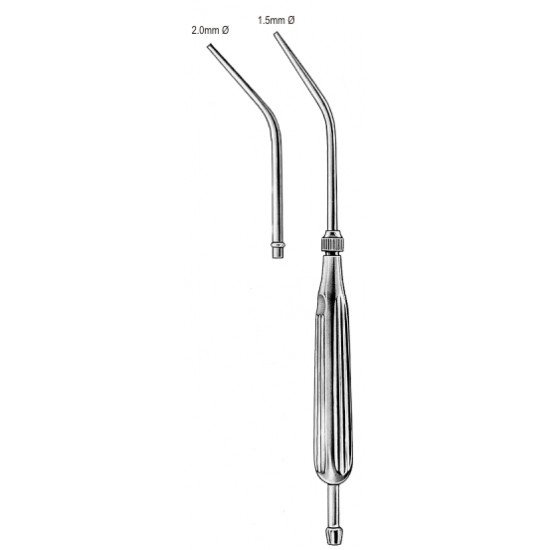 Coupland Suction Tubes 1.5mm, 2.0mm with Universal handle