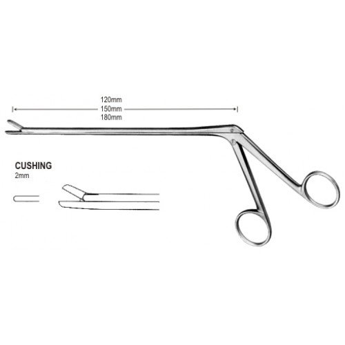 Cushing Lami. Rongeur Straight 2x10mm, 15cm