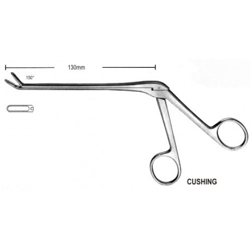 Cushing Laminectomy Rongeur angle up 3mm, 13cm