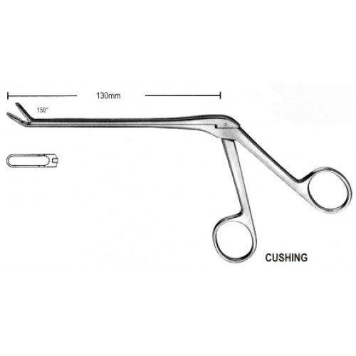 Cushing Laminectomy Rongeur angle up 4mm, 13cm