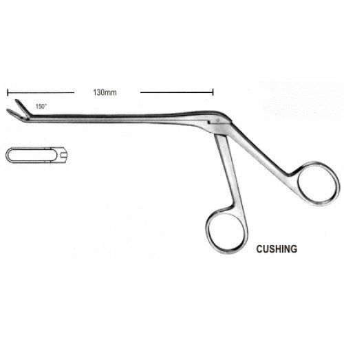 Cushing Laminectomy Rongeur angle up 5mm, 13cm
